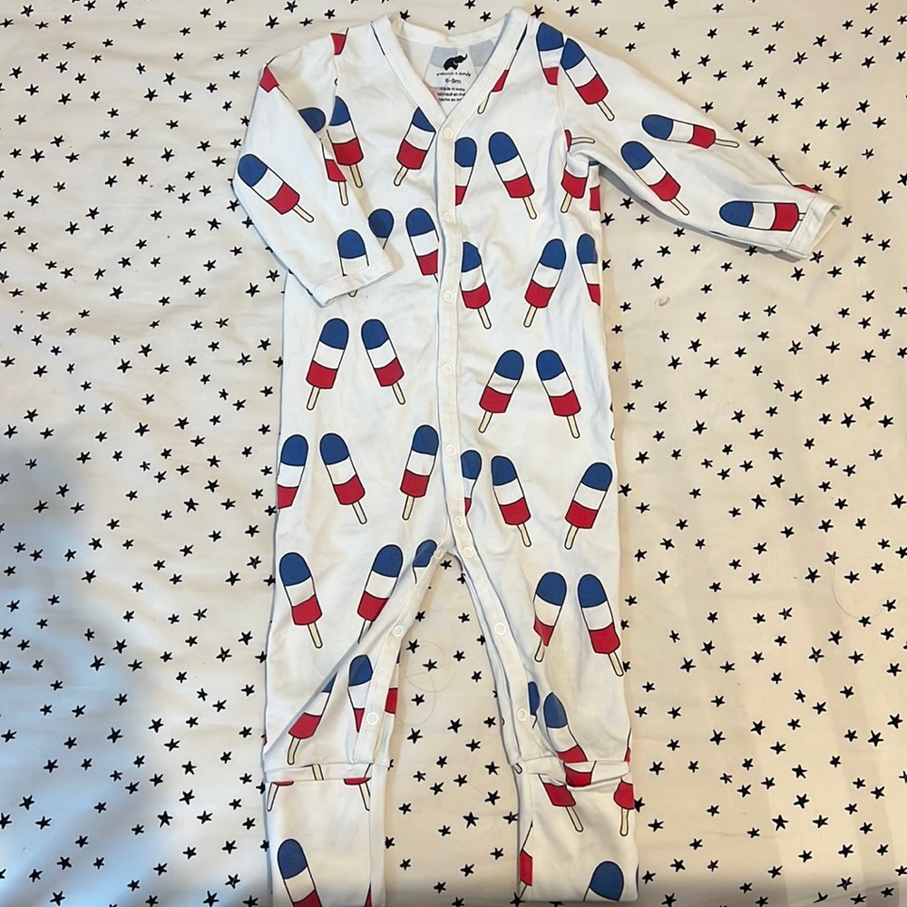 Gently worn Monica + Andy Rocket Pop One-Piece [6-9m]